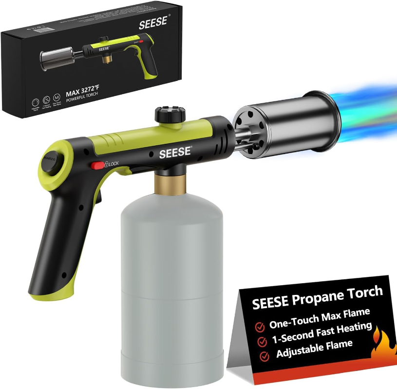 Powerful Propane Torch,Kitchen Cooking Torch