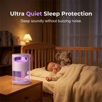 🔥New Generation 🦟Premium Silent USB UV Mosquito Killer Lamp Non-Toxic Safe For Pets Kids Bedroom Camping Outdoor Use