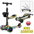 Versatile 3-in-1 Kids Tricycle Scooter, Sit & Ride Yo-Yo Car for Indoor Outdoor Play