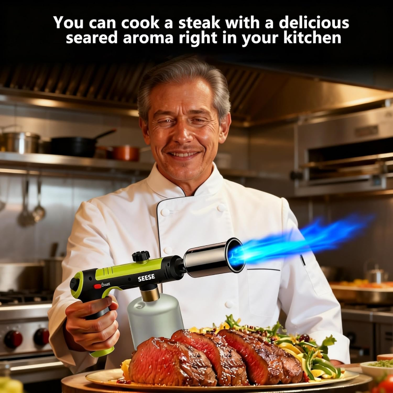 Powerful Propane Torch,Kitchen Cooking Torch