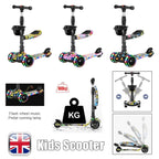 Versatile 3-in-1 Kids Tricycle Scooter, Sit & Ride Yo-Yo Car for Indoor Outdoor Play