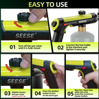 Powerful Propane Torch,Kitchen Cooking Torch