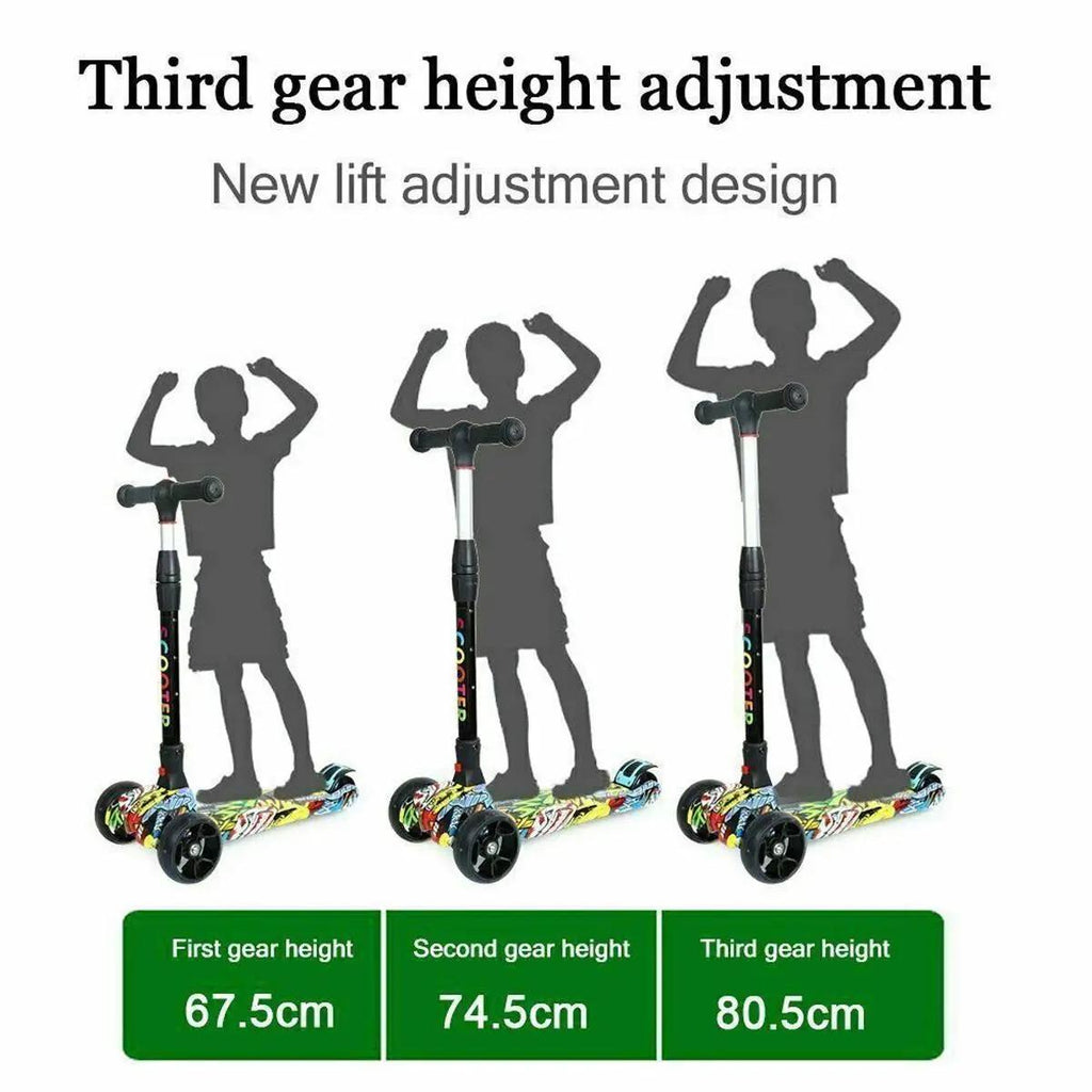 Versatile 3-in-1 Kids Tricycle Scooter, Sit & Ride Yo-Yo Car for Indoor Outdoor Play