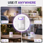 🔥New Generation 🦟Premium Silent USB UV Mosquito Killer Lamp Non-Toxic Safe For Pets Kids Bedroom Camping Outdoor Use