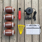 Inflatable Football Target Toss Game – Fun Indoor Outdoor Yard Game for Kids & Adults, Perfect for Football Party, Carnival, Camping & Tailgate Lawn Activities