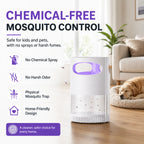 🔥New Generation 🦟Premium Silent USB UV Mosquito Killer Lamp Non-Toxic Safe For Pets Kids Bedroom Camping Outdoor Use